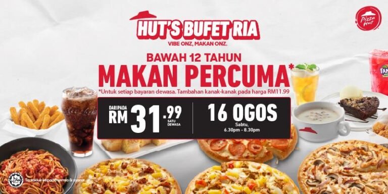 Pizza Hut Buffet Menu With Prices