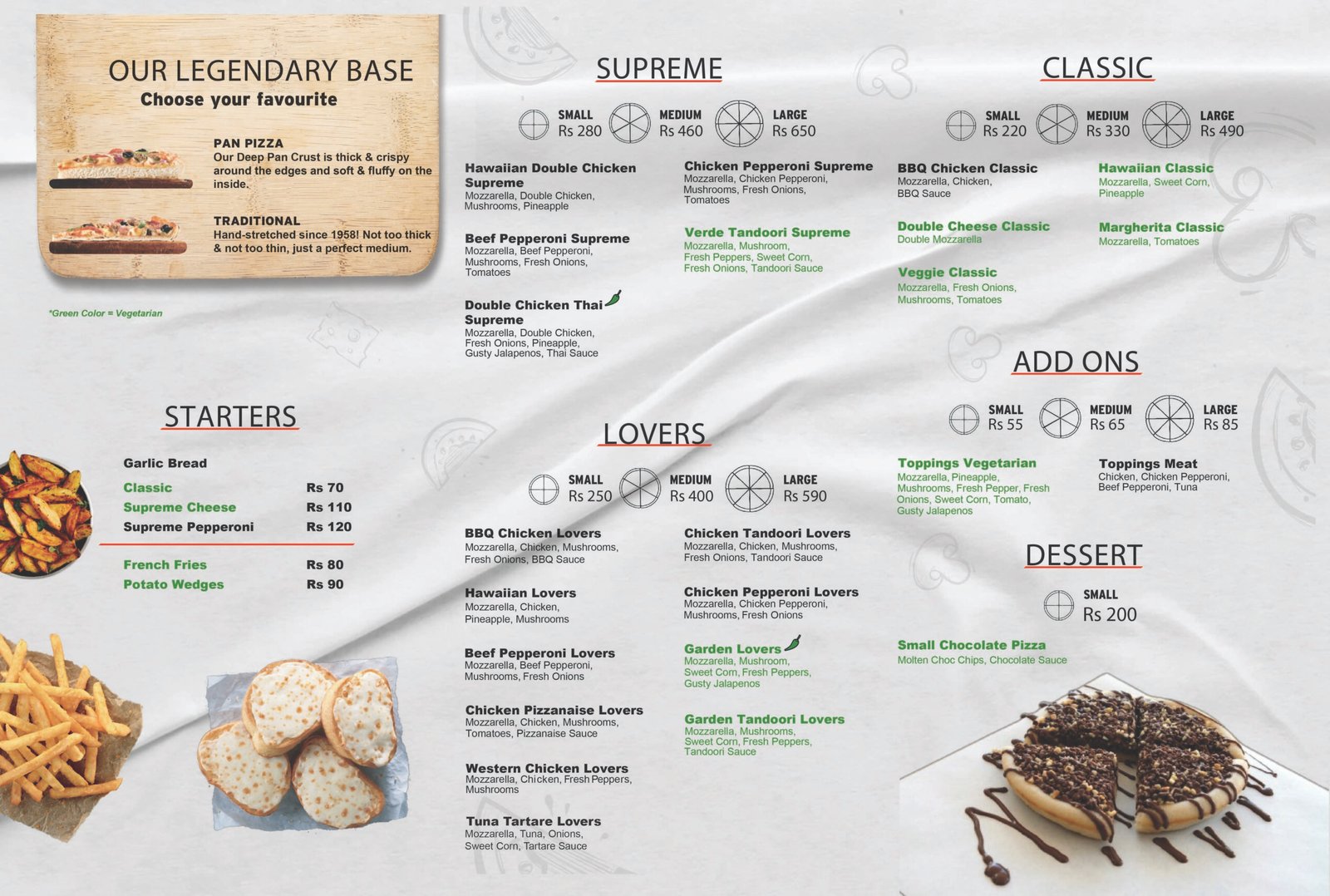 Pizza Hut Salads Menu With Prices
